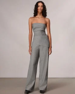 Andi Full-Length Plaid Pant