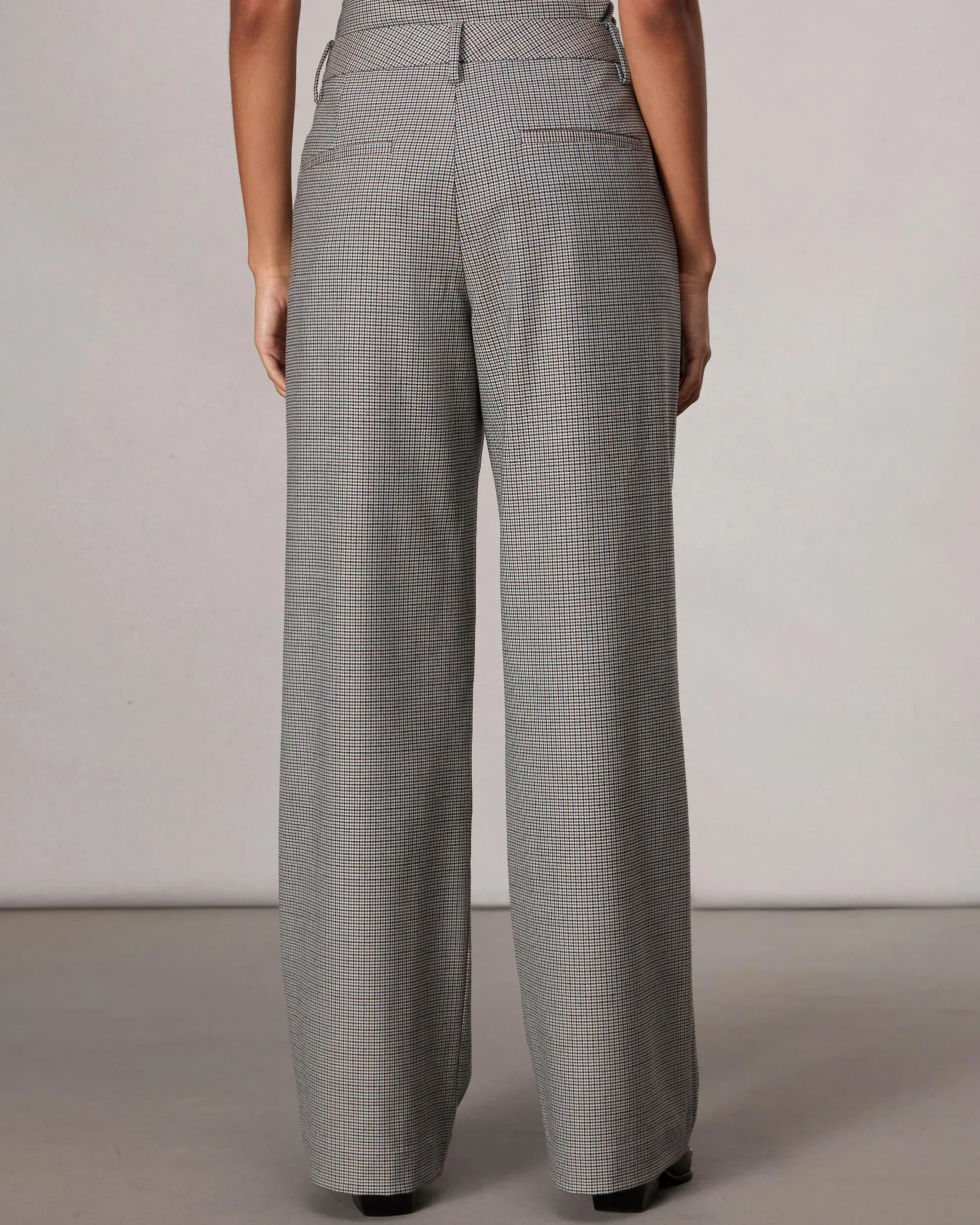 Andi Full-Length Plaid Pant