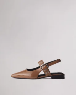 Astra Leather Slingback