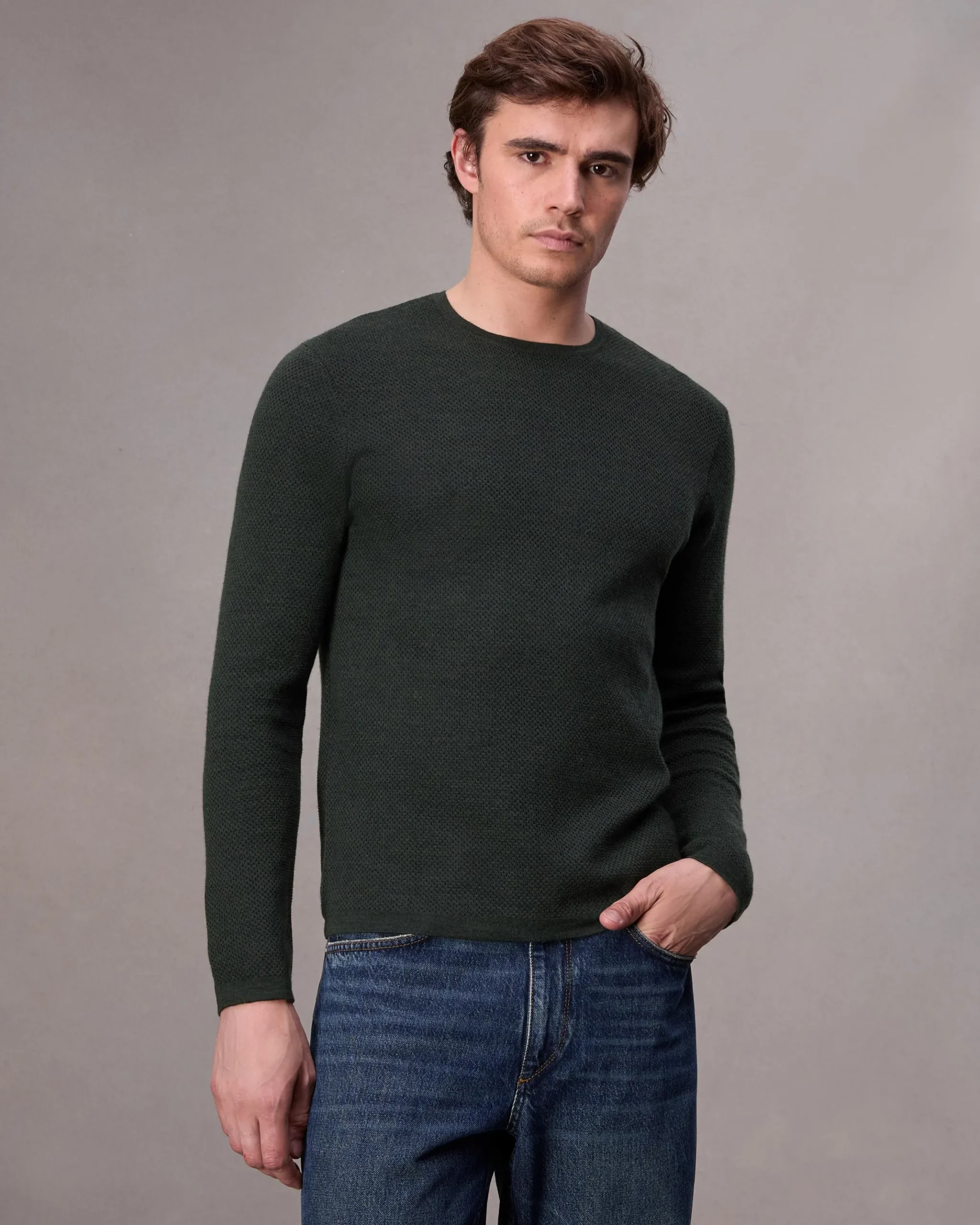 Bennet Slim Fit Crewneck Sweater
