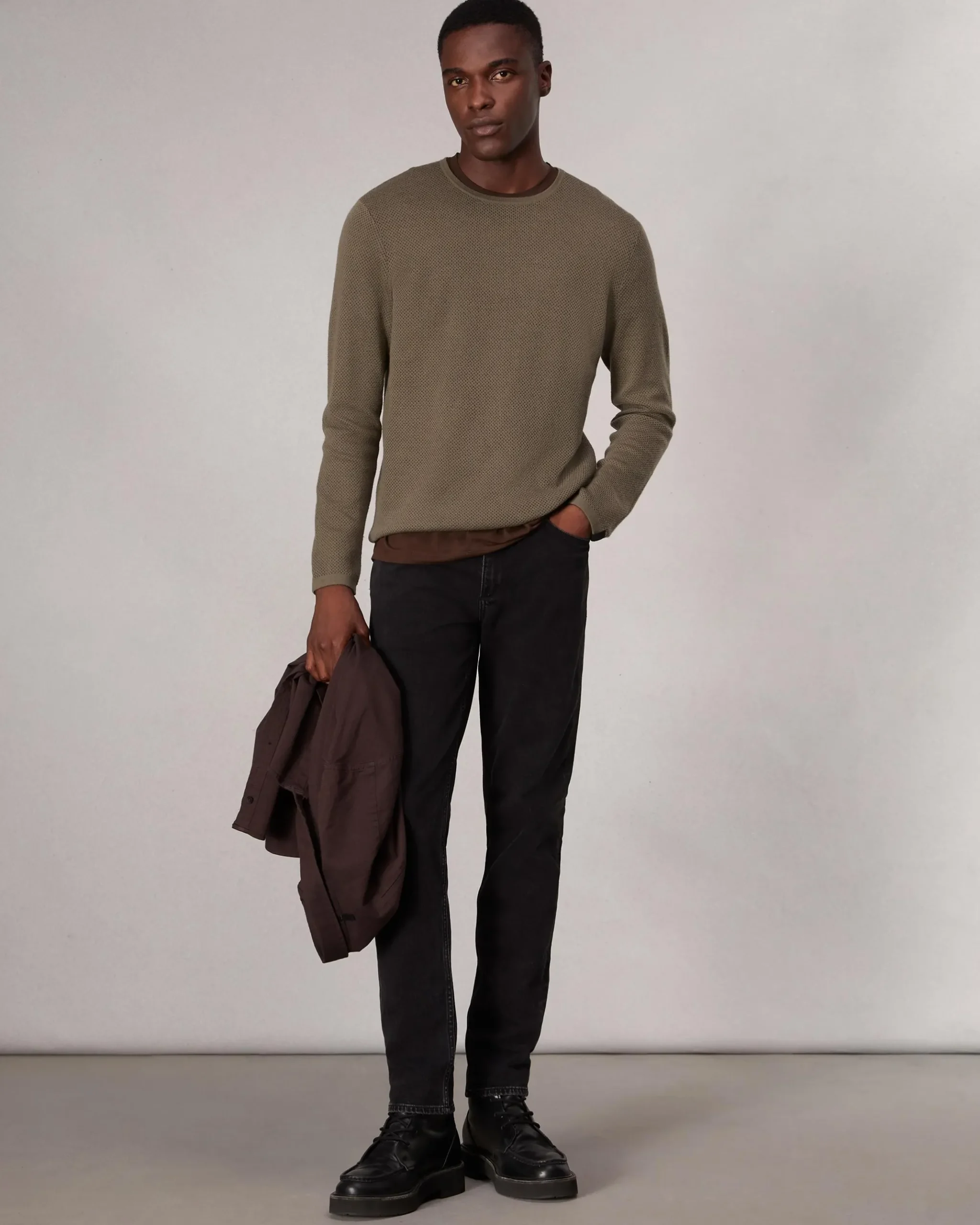 Bennet Slim Fit Crewneck Sweater