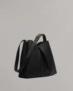 Bloom Large Italian Calf Leather Crossbody Bag