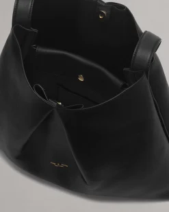 Bloom Large Italian Calf Leather Crossbody Bag