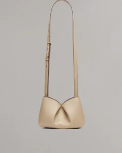 Bloom Small Italian Calf Leather Crossbody Bag