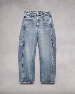 Charlie Ankle Barrel-Leg Jean