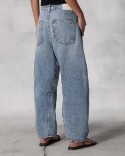 Charlie Ankle Barrel-Leg Jean