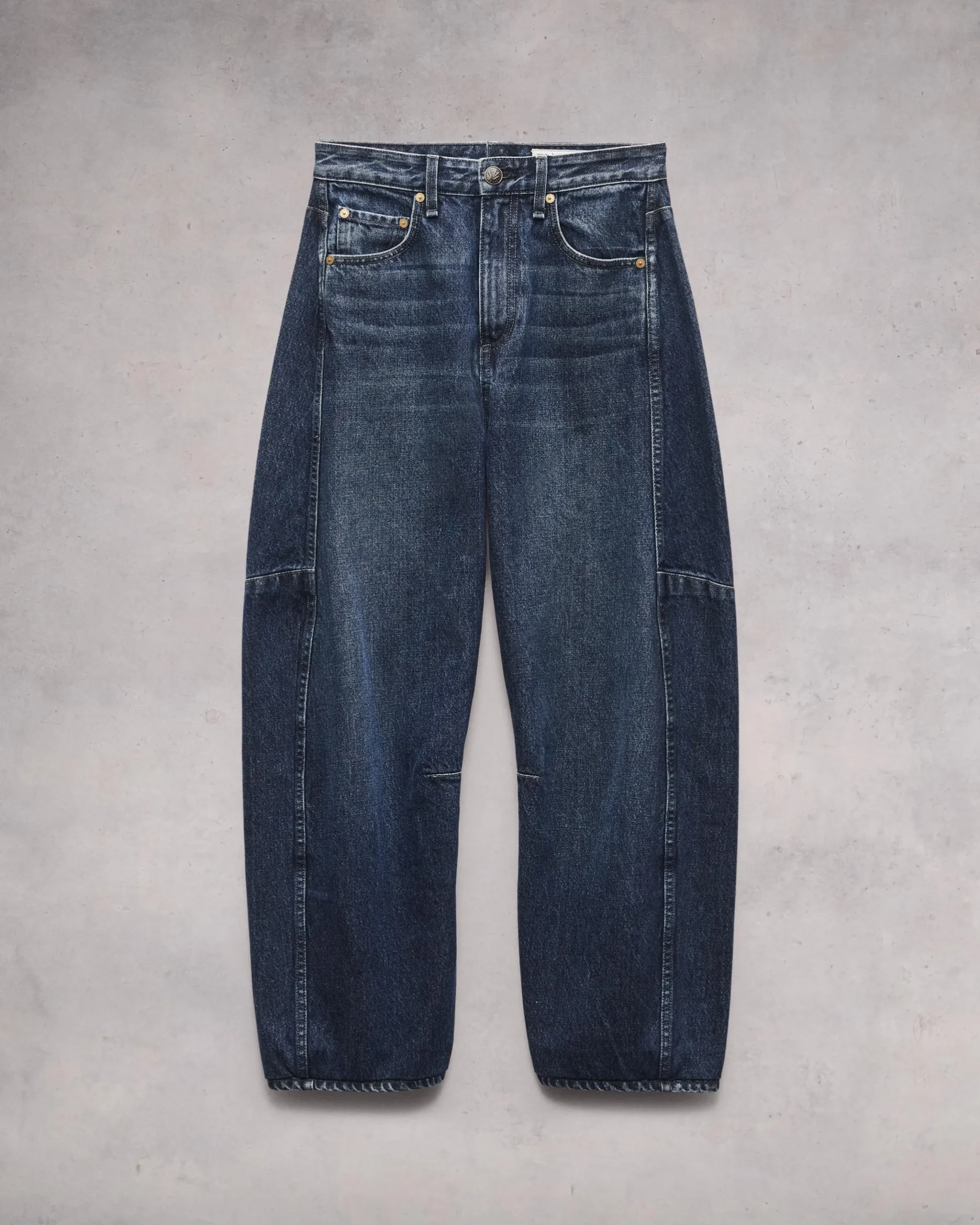 Charlie Ankle Barrel-Leg Jean