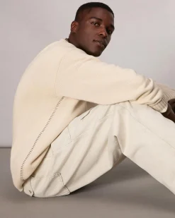 Clarkson Relaxed Fit Cotton Sweater