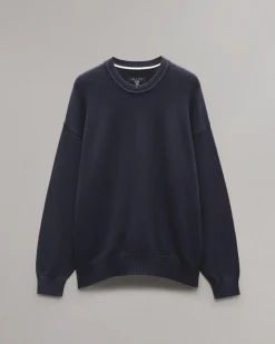 Clarkson Relaxed Fit Cotton Sweater