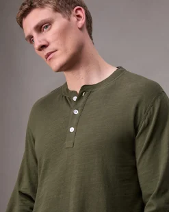 Classic Flame Henley Shirt