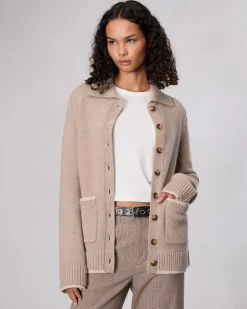 Danica Wool-Cashmere Cardigan