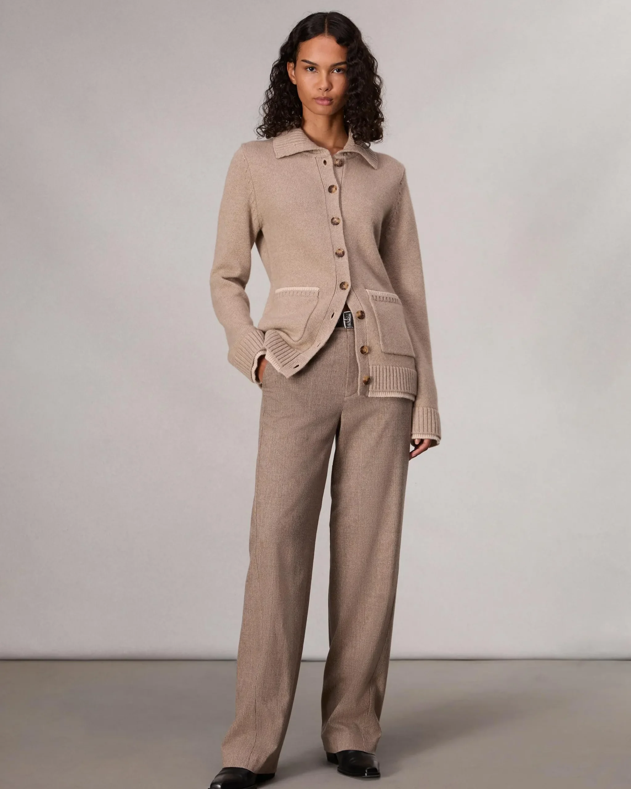 Danica Wool-Cashmere Cardigan