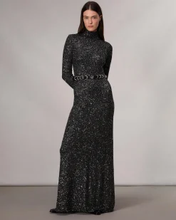 Danni Sequined Maxi Dress