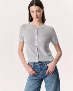 Dina Cotton-Blend Cardigan