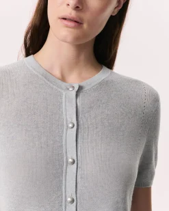 Dina Cotton-Blend Cardigan