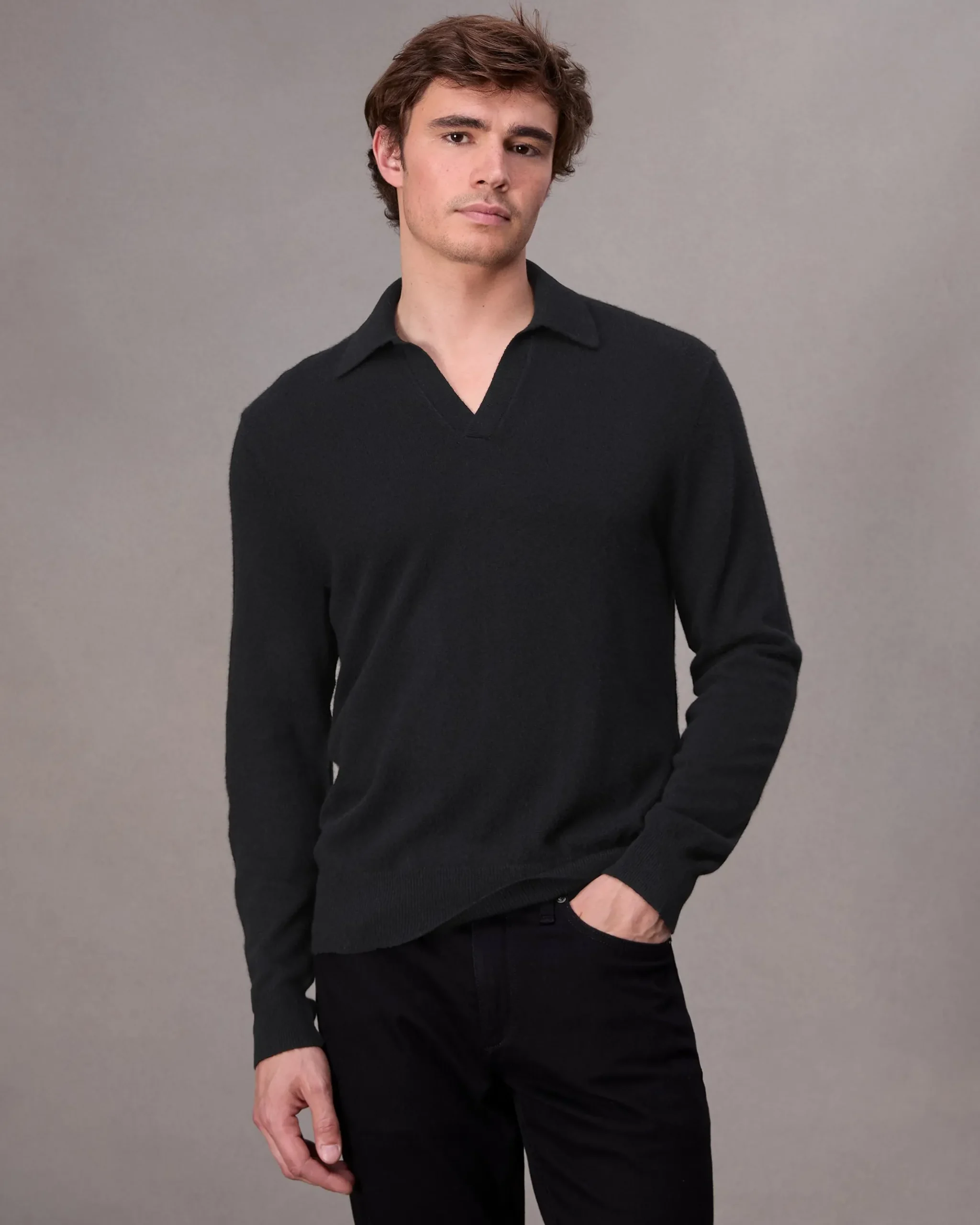 Downing Cashmere Polo