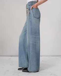 Featherweight Sofie Wide-Leg Jean