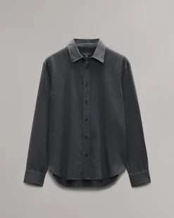 Finch Textured Striped Shirt