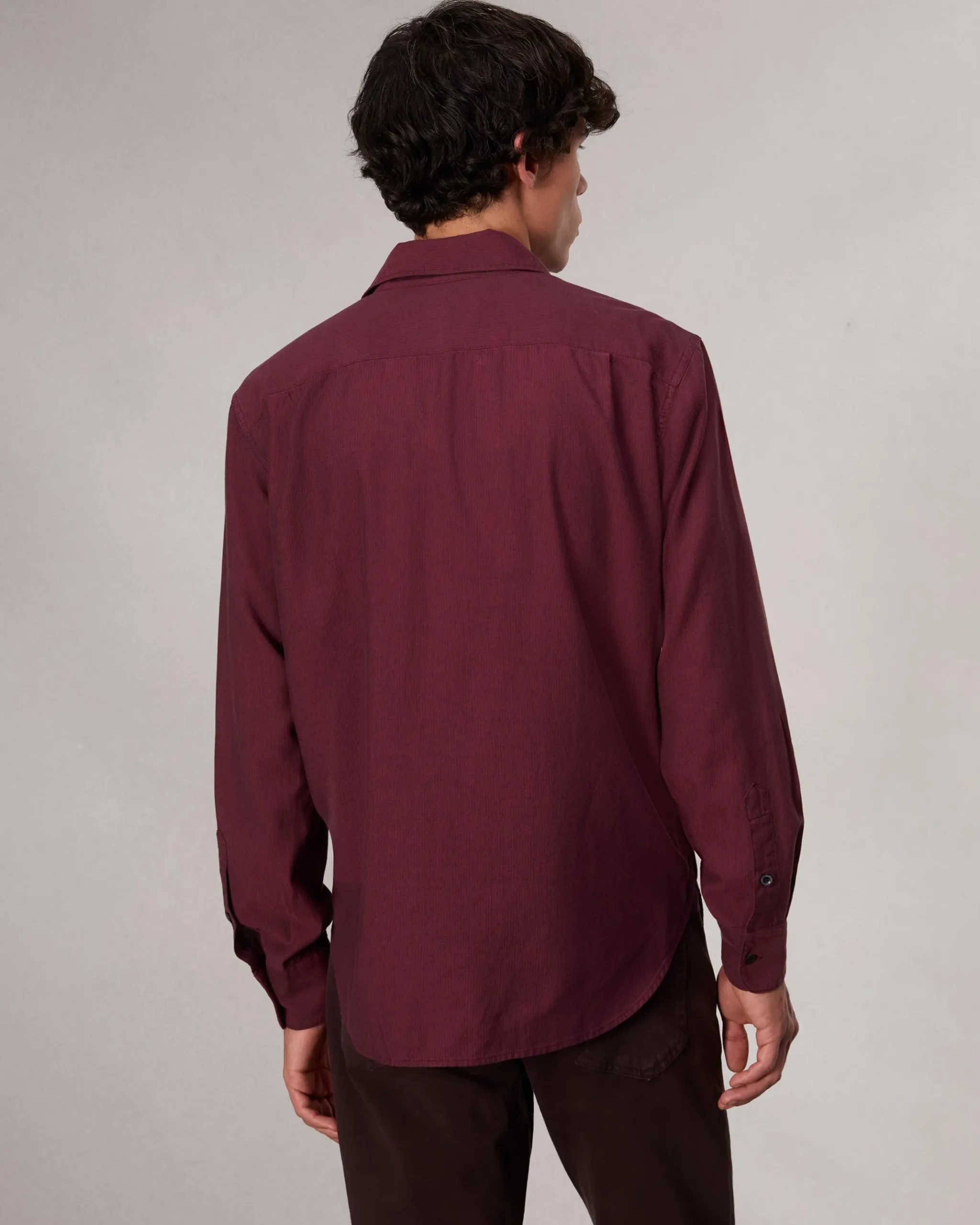 Finch Textured Striped Shirt