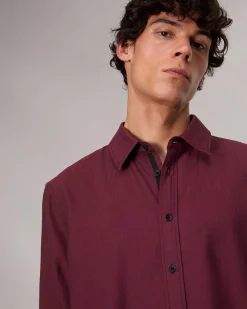 Finch Textured Striped Shirt