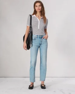 Harlow Ankle Straight Jean