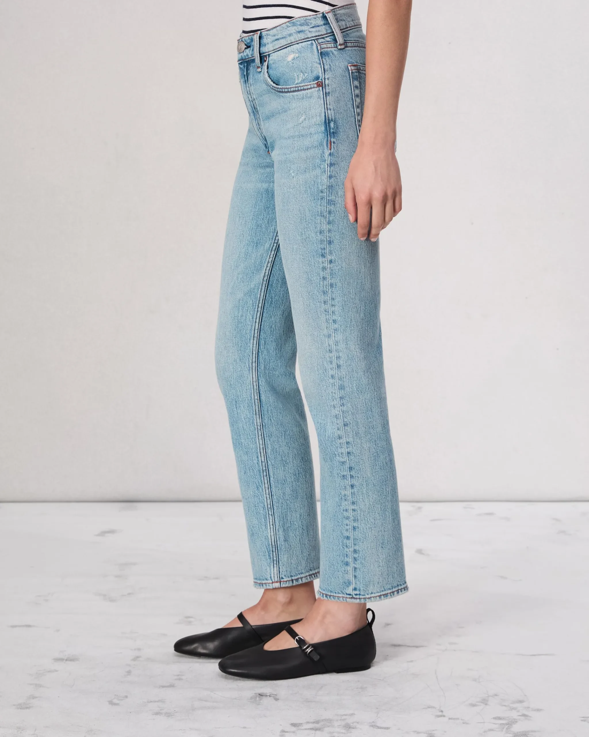 Harlow Ankle Straight Jean