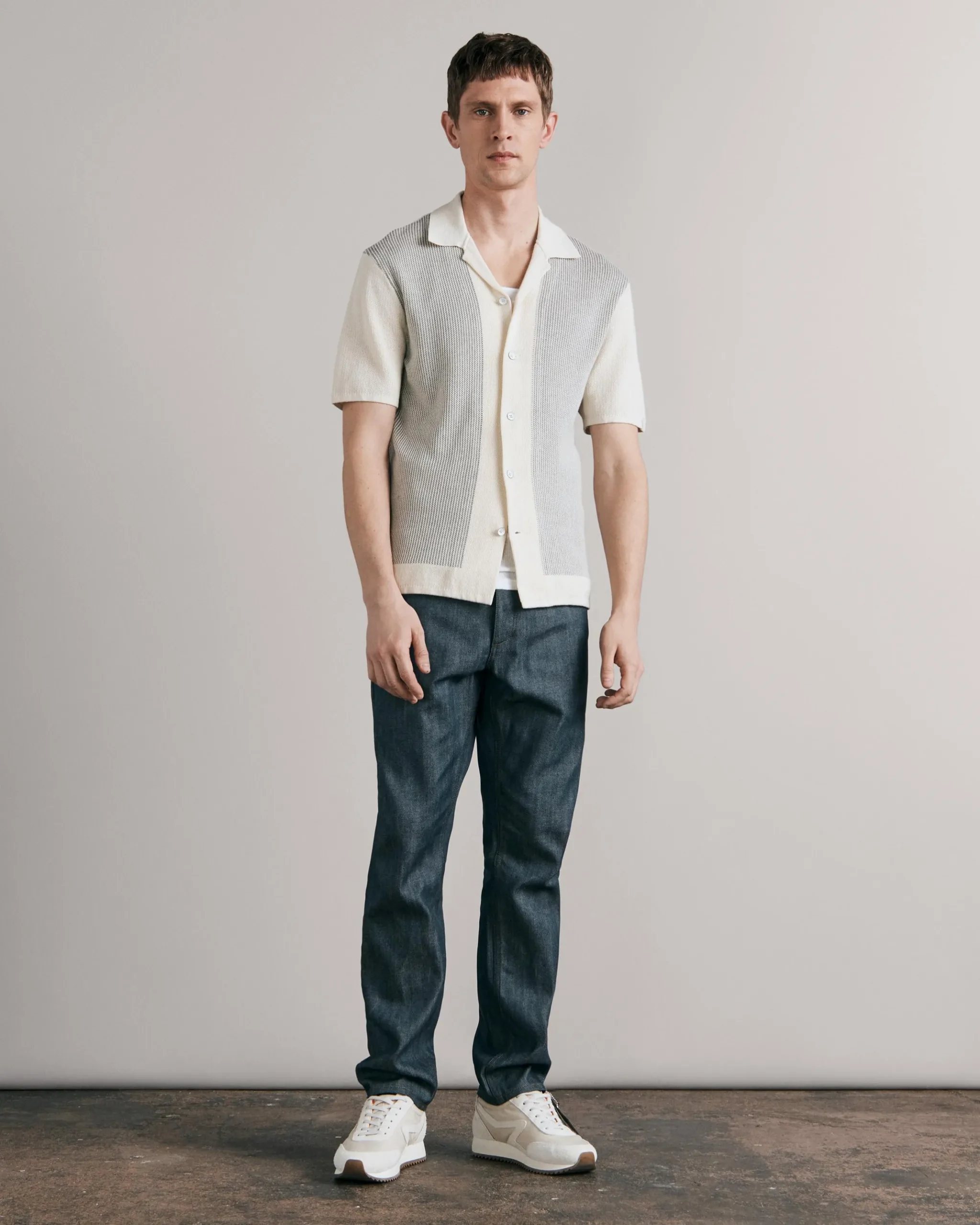 Harvey Knit Camp Shirt