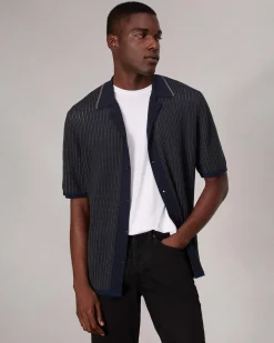 Harvey Knit Camp Shirt