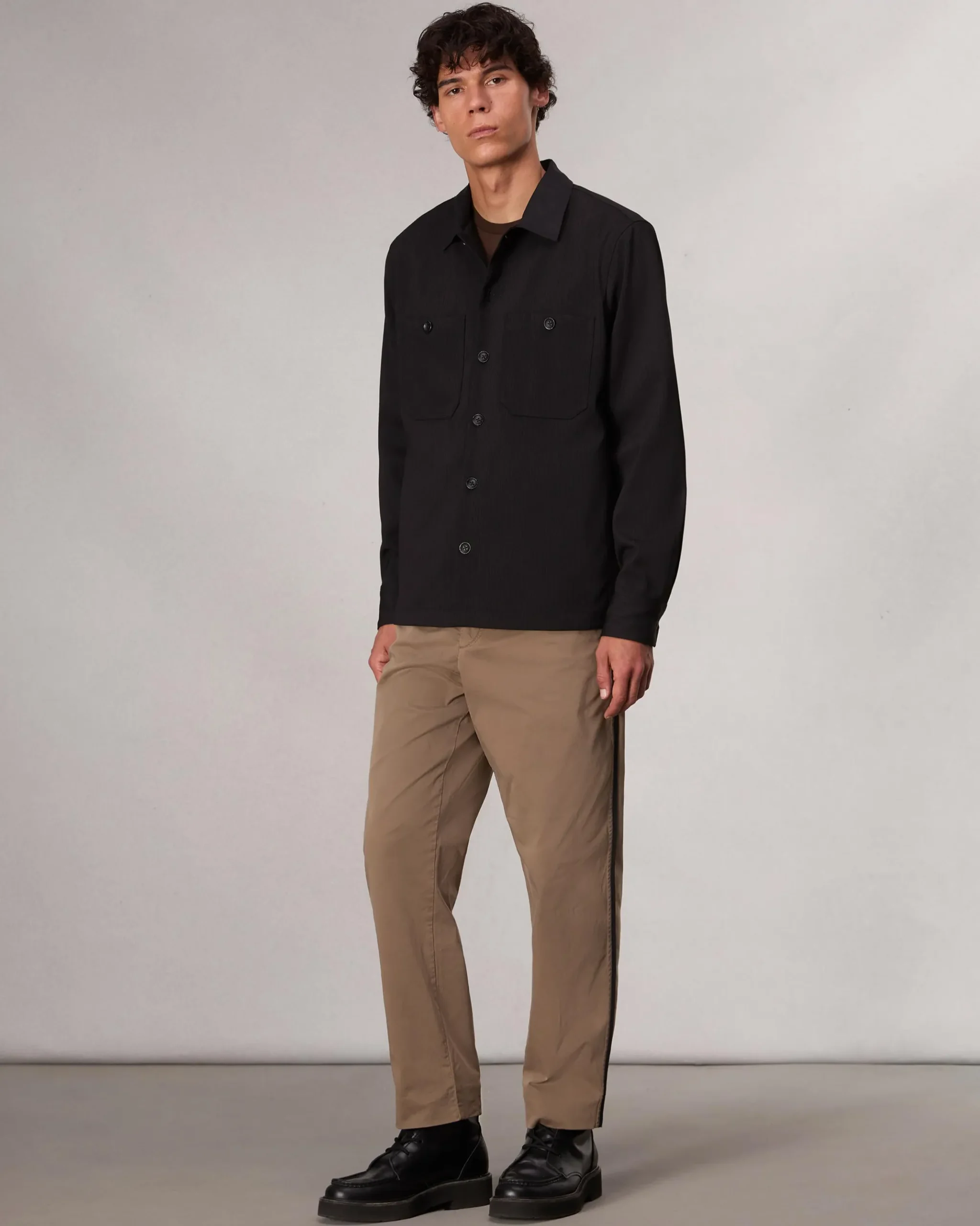 Hyde Striped Shirt Jacket