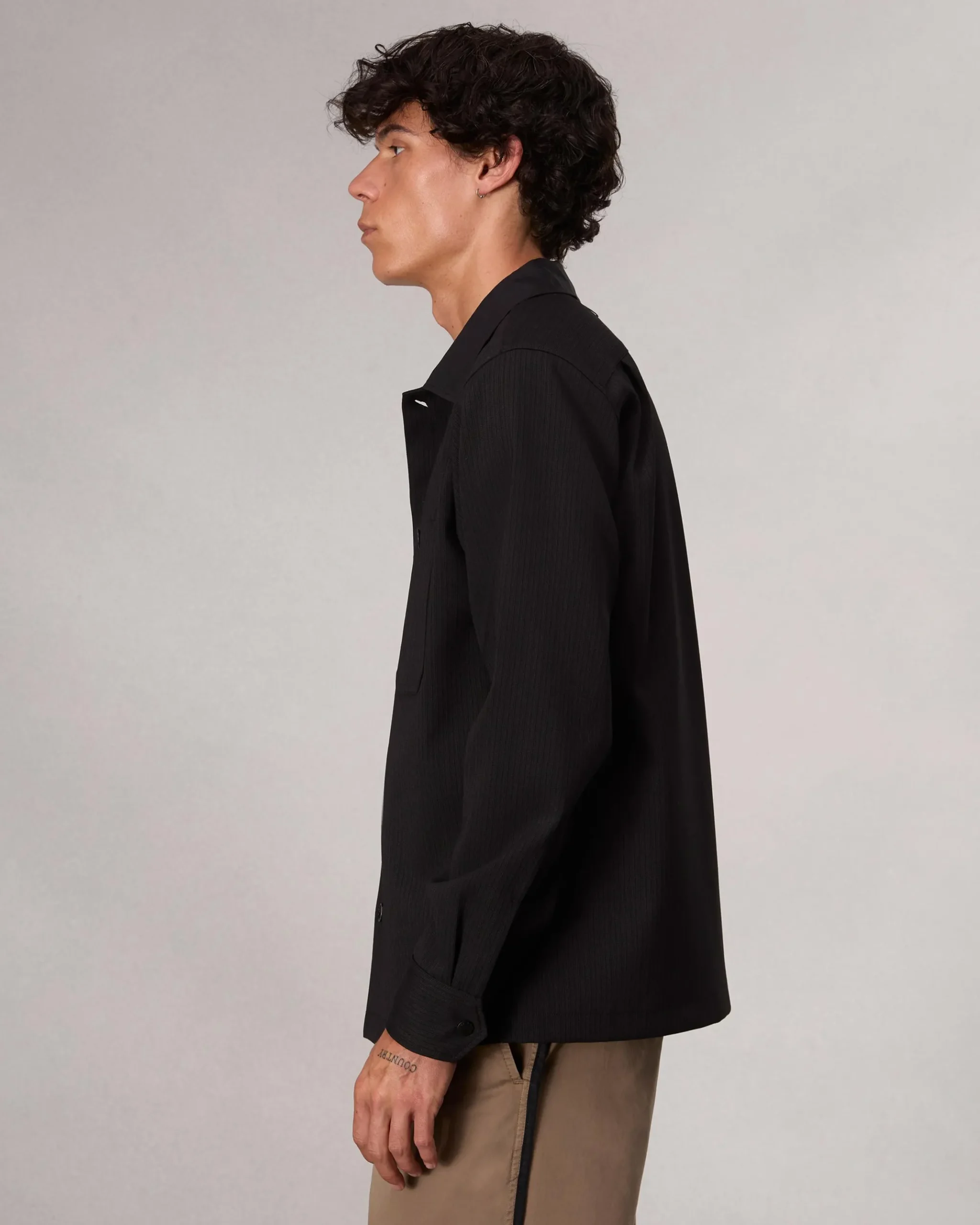 Hyde Striped Shirt Jacket