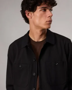 Hyde Striped Shirt Jacket