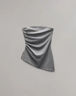 Irina Strapless Ponte Top