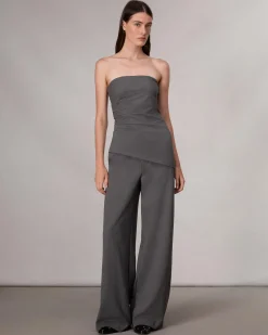 Irina Strapless Ponte Top