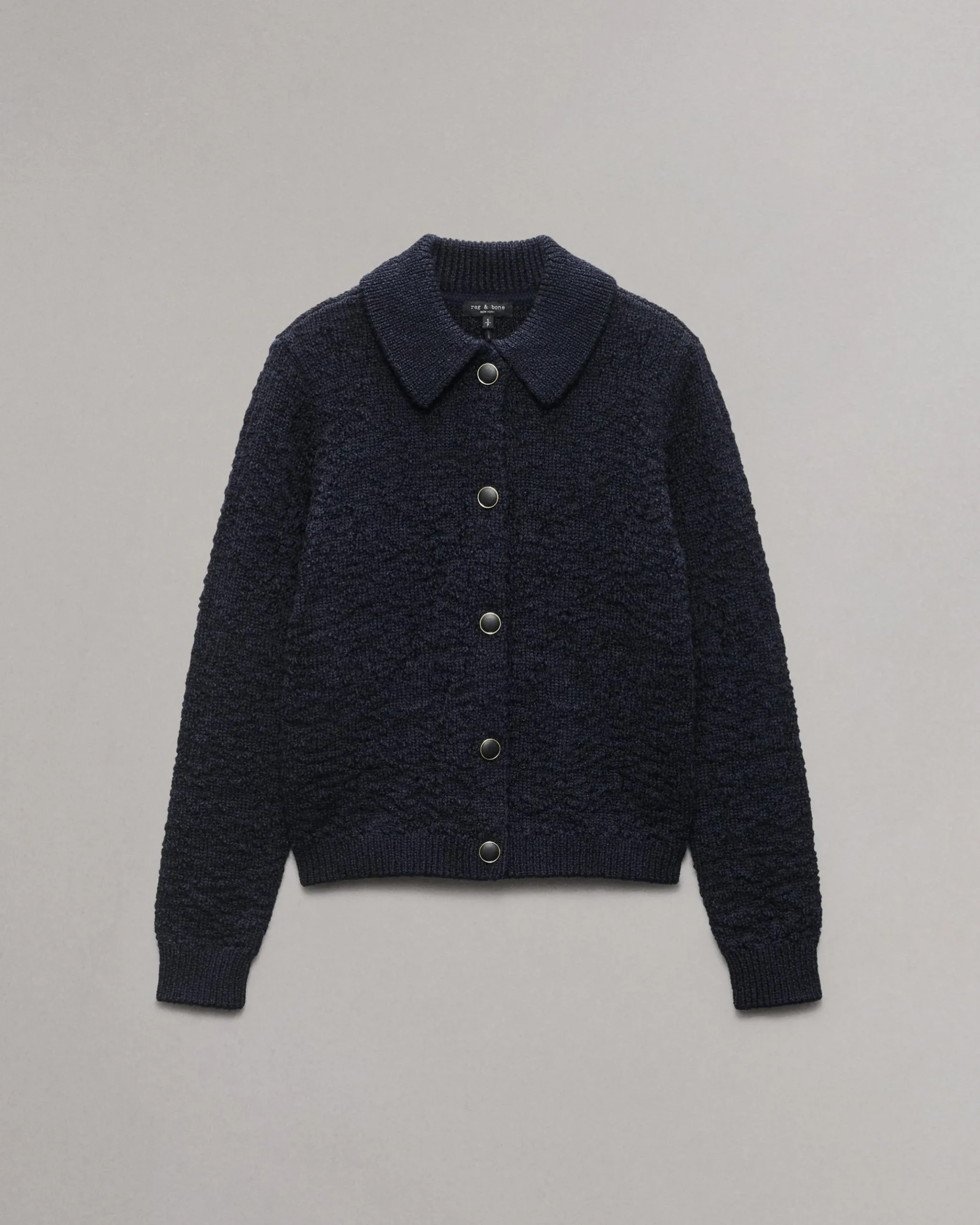 Lecroy Wool-Blend Cardigan