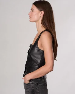 Mariana Leather Vest
