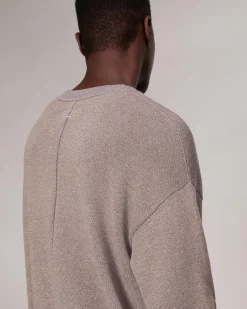 Marled Cotton Sweater