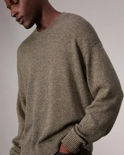 Marled Cotton Sweater