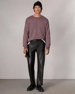 Marled Cotton Sweater