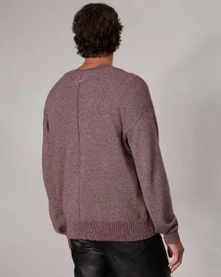 Marled Cotton Sweater