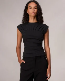 Mica Banded Cotton Top