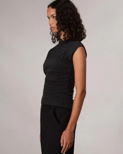 Mica Banded Cotton Top