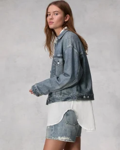 Miramar Terry Trucker Jacket