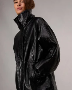 Monica Faux Leather Jacket