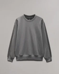 Raw-Edge Cotton Sweatshirt