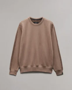 Raw-Edge Cotton Sweatshirt