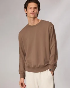 Raw-Edge Cotton Sweatshirt