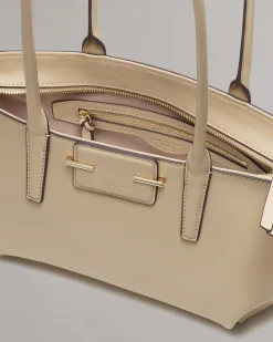 Realm Italian Leather Satchel