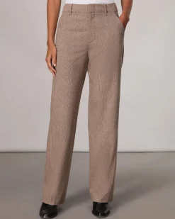 Shea Full-Length Plaid Pant