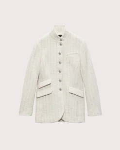 Slade Long Tweed Blazer