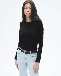 The Knit Long Sleeve Tee